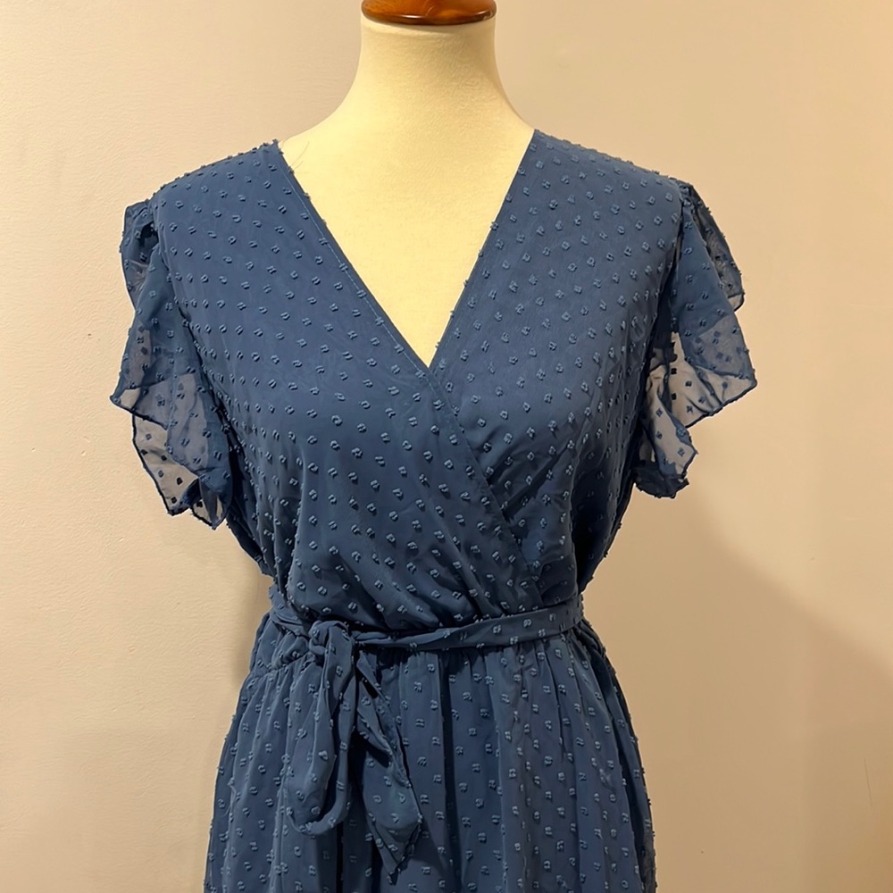 NWT- Blue Maxi Dress